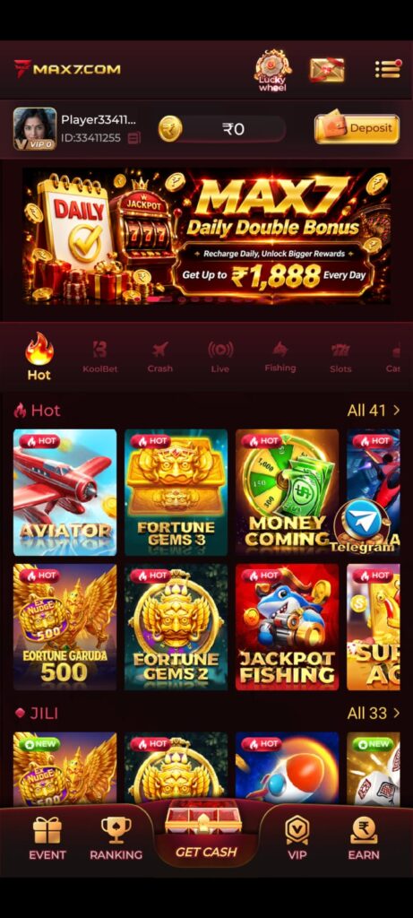 MAX7 App and MAX7 Game APK